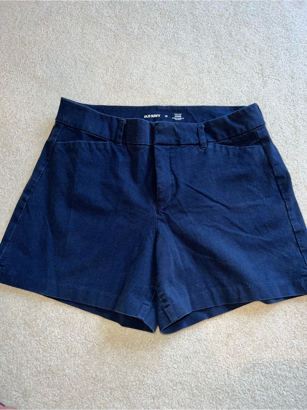 Old Navy Navy High-Rise Women's Shorts size 10
